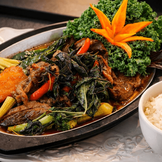 Crispy Duck with Basil